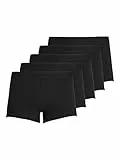 JACK & JONES Trunks 5-Pack No-Fly Black L Black L