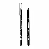Rimmel London Matita Occhi Waterproof ScandalEyes - Kohl Kajal Nero, 001 Black
