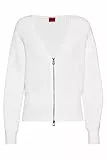HUGO Cardigan Natural102 - Sottella da donna, vestibilità comoda