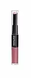 L'Oréal Paris MakeUp Rossetto Balsamo 2in1 Infaillible 2 Step 24H, Rossetto a Lunga Tenuta, Balsamo Idratante, Effetto No Transfer, 214 Raspberry For Life