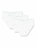 Sloggi 24/7 100 H Midi 3P, Slip Donna, Bianco (White), 48