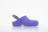 REPOSA Max - Zoccoli Sanitari Donna e Uomo in Gomma con Suola Antiscivolo SRC, Ciabatte Sanitarie Anatomiche con Laccetto Regolabile, Scarpe Sanitarie Sterilizzabili Antishock Traspiranti Leggere