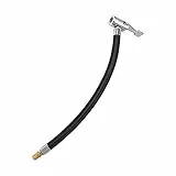 通用 Tubo Flessibile per Pompa Pneumatici, connettore di gonfiaggio Push on Portatile per Pneumatici Auto, Tubo di Estensione per Bicicletta, Moto e Auto.