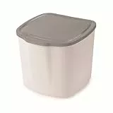 Snips Pattumierina Da Cucina 3 LT BIANCO E GRIGIO | Made in Italy | 100% BPA Free | 100% Plastica Riciclata