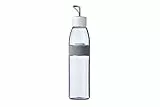 Mepal - Borraccia Ellipse - Borraccia Riutilizzabile - Borraccia Ermetica Adatta a Bevande Gassate - Senza BPA - 700 ml - White