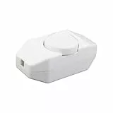 CABLEPELADO Potenziometro regolatore di luce con interruttore (bianco)