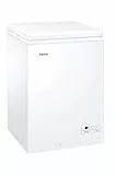 Haier HCE103F Congelatore Orizzontale a Pozzetto, 100 Litri, Temperatura Regolabile, Funzione Fast Freeze, Silenzioso, 57x55x84,5 cm, Bianco, Classe F