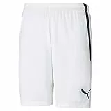 PUMA Teamliga Shorts, Pantaloncini Corti Unisex-Adulto, White Bl, M