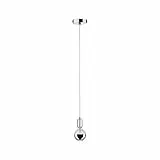 Paulmann 79753 Lampada a sospensione Larus max. 20 Watt IP44 cromo apparecchio a sospensione metallo E27