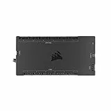 Corsair iCUE COMMANDER CORE XT Controller digitale per la velocità delle ventole e l'illuminazione RGB, Fino a sei PWM ventole e 264 LED RGB, modalità Zero RPM, monitoraggio temperatura, Nero