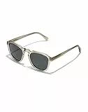Hawkers Nero - Polarizzato Trasparente Scuro, Occhiali Unisex - Adulto, Nero Polarizzato/Trasparente, Taglia unica