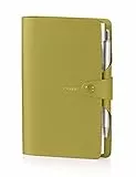 AGENDA MOOD 2022 17x9,5cm SETTIMANALE INTERCAMBIABILE SPIRALATA CON LACCIO intempo Verde Prodotto di Qualità + PENNA INCLUSA + OMAGGIO segnalibro
