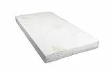GHIOCUSCINI-Materasso CM 60 x 120 Alto 10 SFODERABILE, Materassino per Lettino Bambino ALOE VERA 100% MADE IN ITALY