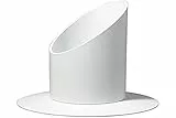 Rayher - 2514002 - portacandele, 30 mm à, per battesimo e comunione candele, bianco