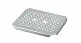 Pentole Agnelli COIXGND11000 Falso Fondo Forato 1/1, Acciaio Inossidabile, 53 x 32.5cm