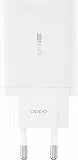 OPPO - Caricabatterie SuperVOOC 2.0 GaN Mini 65W, caricatore ultra veloce, dimensioni compatte, caricabatterie universale per cellulare, retrocompatibile, sicuro, porta USB-A, bianco