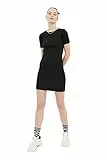 Trendyol Mini Abito Lavorato a Maglia Dress, Nero, M Donna