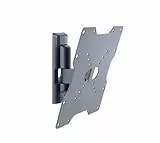 Meliconi CME ETR200, Supporto TV Parete, Supporto TV Inclinabile, Staffa per TV a Schermo Piatto da 26' a 40', Attacco VESA 75-100-200, Max 30 Kg, Nero