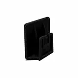 4R Quattroerre.it 1732A Clip Adesiva Telepass Compatibile con Nuovo Modello, Nero, 1 Pezzo