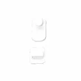 OUNONA 2?unids/set STRONG Sticky Hooks Hangers Ami, Organizer da parete Ganci autoadesivi adesivi per il bagno di La Cocina casera (Verde) White bianco