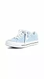 Converse Lifestyle One Star Ox Suede, Scarpe da Fitness Unisex-Adulto, Blu Blue Chill White Black 457, 41.5 EU