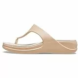 Crocs Infradito da donna con zeppa Boca, Chai, 39/40 EU