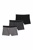 C&A Uomo Boxer Aderenti Confezione da 3|Confezione Multipla Nero XL