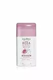 Equilibra Corpo, Rosa Ialuronica Deo Stick, Deodorante Stick Adatto per Pelli Sensibili, Deodorante 24H con Complesso Anti-odore, a Base di Rosa e Acido Ialuronico, 75 ml