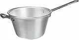 Pentole Agnelli Paiolo per Polenta, 3 L, Acciaio Inossidabile, Argento, 20 cm