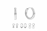 Calvin Klein Orecchini Pendenti da Donna Collezione Huggie Gift Set - 35700001