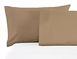 Banzaii Coppia di Federe letto 50 x 80 cm in Microfibra, Corda Made in Italy