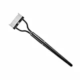 Pettine per Ciglia, Pettine Pieghevole per Ciglia, Pettine Separatore per Ciglia, Acciaio Inox Pettine Ciglia, Pennello Portatile Sopracciglia, Trucco Degli Occhi Strumento