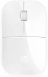 HP - PC Z3700 Mouse Wireless, Sensore Preciso, Tecnologia LED Blue, 1200 DPI, 3 Pulsanti, Rotella Scorrimento, Ricevitore USB Wireless 2.4 GHz Incluso, Design Pratico e Confortevole, Bianco