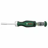 Bosch Cacciavite a Cricchetto con 12 Bit, Cacciavite a Cricchetto a Coppia Elevata per Avvitatura Efficiente, Gravosa, Caricatore Bit Pop-Up, 12 Bit in Dotazione, Portabit Magnetico