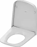 TECE one 9700600 - Sedile WC con coperchio (chiusura automatica soft-close, Duroplast, per ceramica TECEON), colore: Bianco