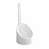 GEDY Cucciolo Scopino WC Bianco, Misure e peso: 33,5X15X15 CM & 0,25 KG, Realizzato in resina termoplastica, Ciuffo in PVC, Scopino per WC design Makio Hasuike, 100% Made in Italy, 2 anni di garanzia