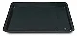 Guardini Gardenia, Teglia Rettangolare estensibile 33x37-52cm, Acciaio con rivestimento antiaderente, Colore nero