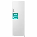 Hisense FV245N4AW2 Congelatore, Effetto Acciaio Inox, Bianco