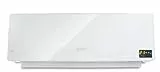 Argo Chic White Termoventilatore Ceramico a Parete, Con Timer Settimanale, Bianco