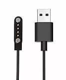 Aliwisdom - Caricatore magnetico per Smartwatch, Accessori Smartwatch 4 Pin cavo di ricarica universale per smart watch/Fitness Tracker, cavo di ricarica USB magnetico, distanza tra i pin 7,62 mm