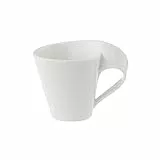 Villeroy & Boch NewWave Tazza da caffè Espresso, Porcellana Premium, Bianco