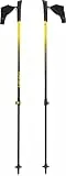 Head Bastoncini da Trekking Telescopici, Altezza Regolabile 105-135 cm, 2 Sezioni, Diametro 18/16 mm, Impugnatura Ergonomica in PP ed EVA con Laccio Regolabile, Giallo