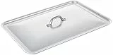 Pentole Agnelli Coperchio Rettangolare Per Rostiera, Alluminio, Argento, 40 x 29 cm