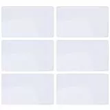 generic 6 Pezzi Piccola Lavagna Cancellabile a Secco per Bambini Lavagna Bianca Magnetica Cancellabile a Secco Lavagna Magnetica a Doppia Faccia per La Scuola E L' ufficio