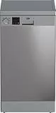 Beko - DVS05024X - Lavastoviglie SLIM 45 cm Libera Installazione, Display LED, 10 Coperti - Acciaio Inox, HxLxP: 85 x 44,8 x 60 cm, 49 dBA