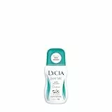 Lycia - Pure Talc Deodorante Roll on, Senza Alcool, Efficacia 72 ore, con Microspugne Effetto Asciutto, Profumo di talco e fiori di cotone, 50ml
