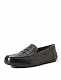 Geox J New Fast Boy A, Mocassini, Nero (Black), 38 EU