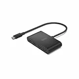 Belkin CONNECT Hub da USB-C™ a 4 porte USB-C, adattatore multiporta con 4 porte USB-C 3.1 Gen 2 e PD fino a 100 W con velocità dati di 10 Gbps, per MacBook, iPad, Chromebook, PC e altri dispositivi