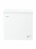 Candy CCHH 200 Congelatore a Pozzetto, Smart, Sistema Statico, Bianco, Capacità 194 Unità, 29,5 kg, Classe Energetica F