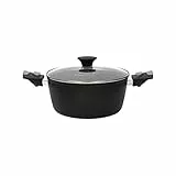 Tognana Space Saving Casseruola con coperchio 20 cm e manici amovibili
